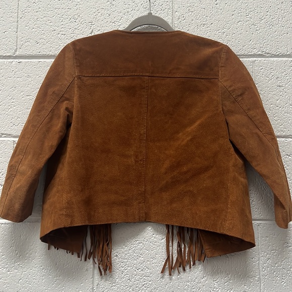 Boho style suede coat - Picture 3 of 3